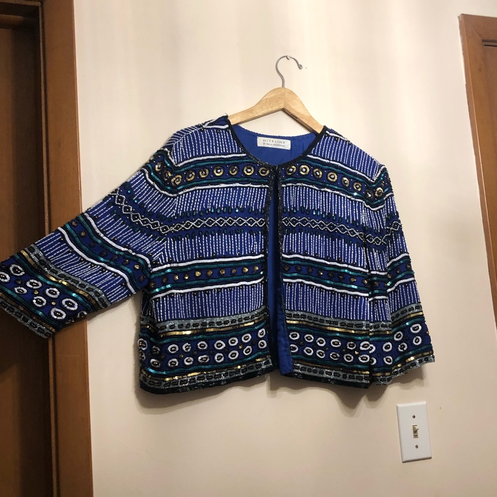 Beaded blazer